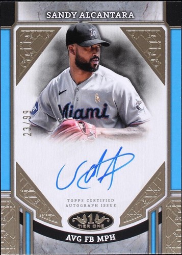 2024 Topps Tier One - Sandy Alcantara #ASA-SA