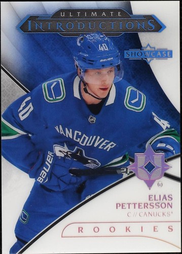 2018-19 Upper Deck Ultimate Collection - Elias Pettersson #UI-50