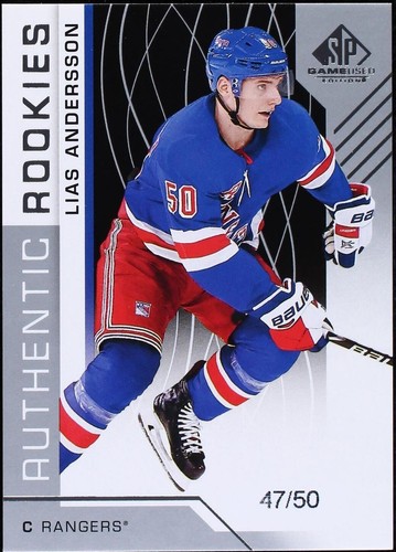 2018-19 Upper Deck SP Game Used - Lias Andersson #102