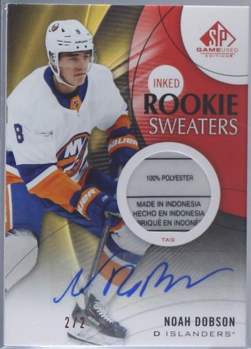 2019-20 Upper Deck SP Game Used - Noah Dobson #RS-ND