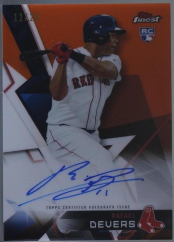 2018 Topps Finest - Rafael Devers #FA-RD