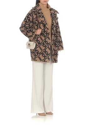 Pre-owned Pinko Wool Sweater In Beige