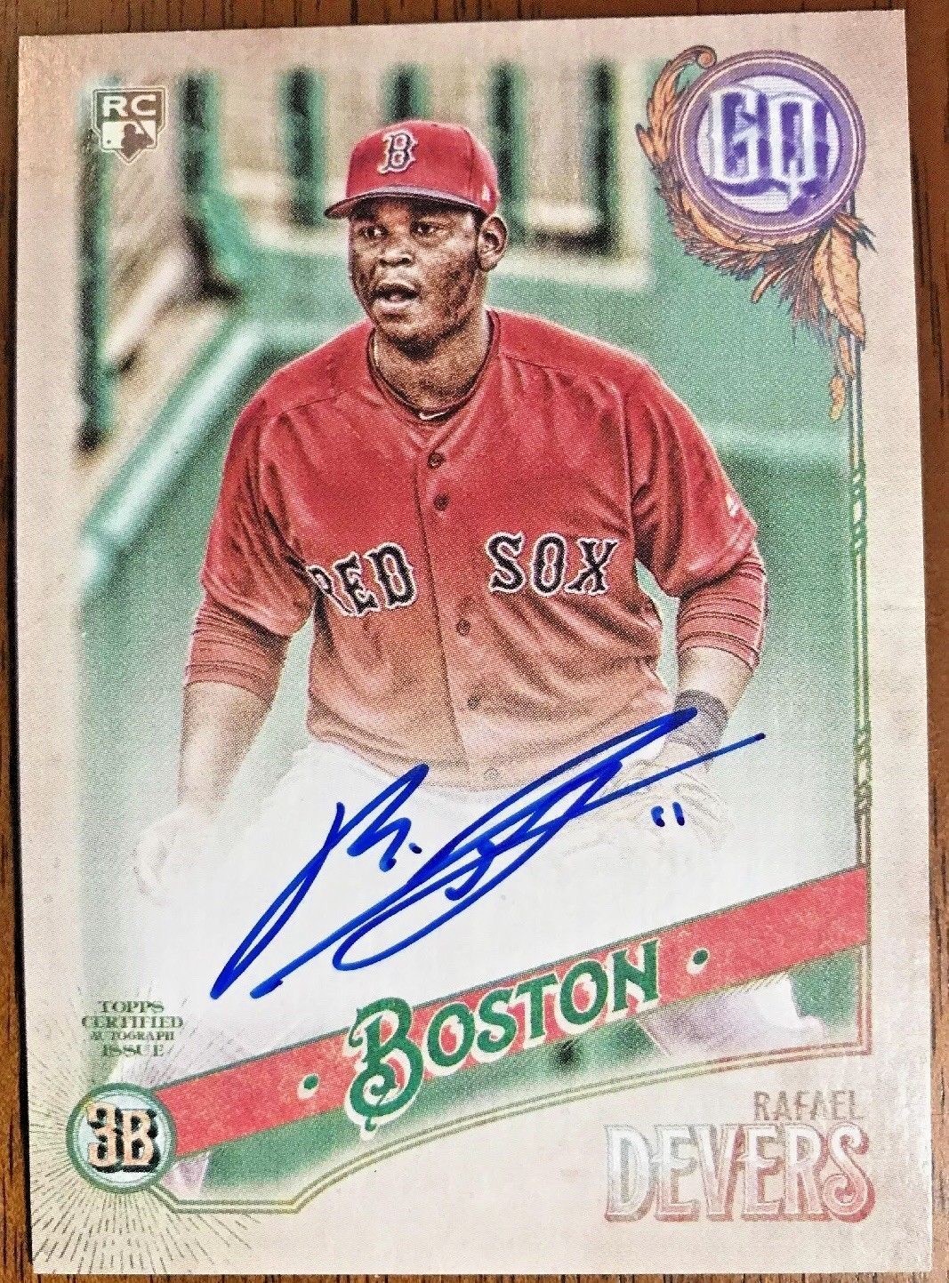 topps dynasty Rafael devers auto 直筆サイン topps dynasty Rafael devers auto 直筆サイン