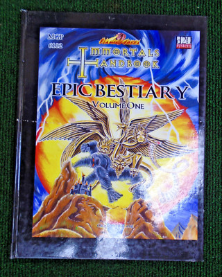 2006 Mongoose RPG Immortals Handbook - Epic Bestiary #1 (d20) MGP 6102