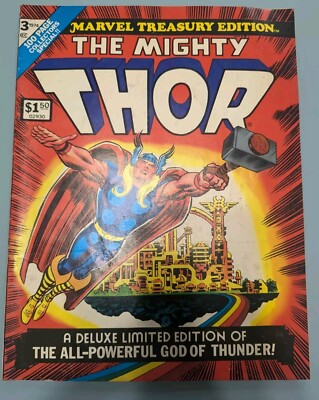1974 MARVEL Treasury Edition #3 THE MIGHTY THOR - JOHN ROMITA Cover 