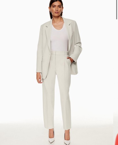 Aritzia Babaton Vogue Pant - Matte Pearl / Size 0 | eBay