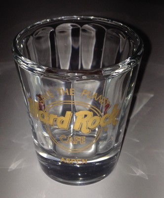 shooter杯,shooter rock cafe aspen short shot glass gold stp 2 1/4 cordial shooter