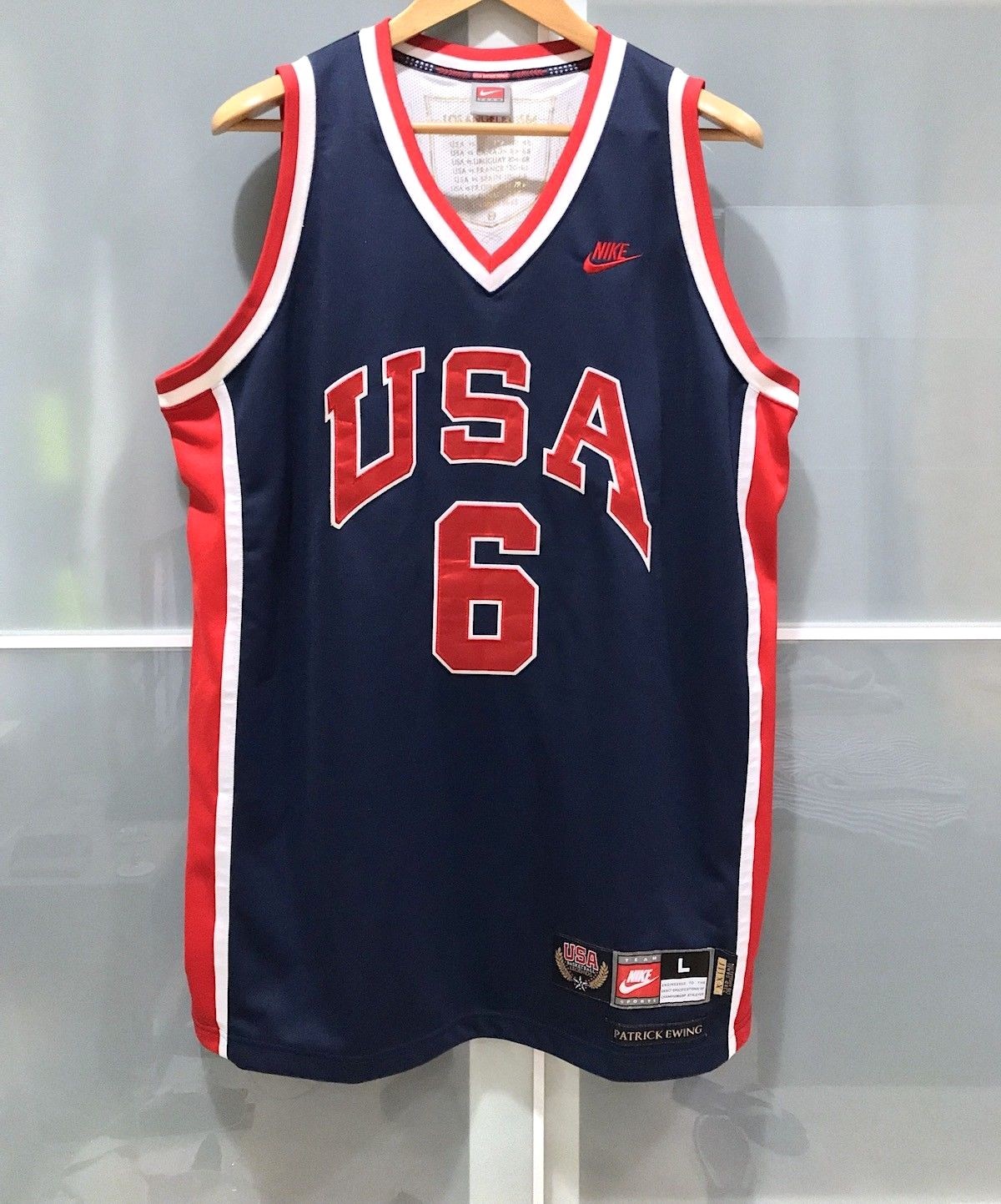 美品 EWING ドリームチーム NBA パトリック・ユーイング ユニフォーム