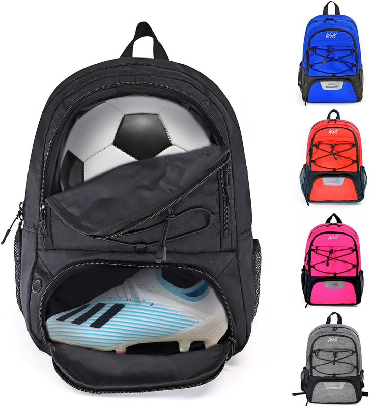 | Youth Soccer Bag - Soccer Backpack & Bags for Basketball, 