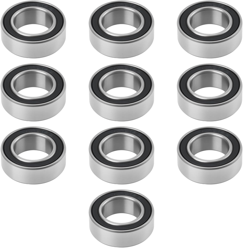 10X Deep Groove Ball Bearing 63801-2RS 12X21X7Mm for Precision Machinery Applica