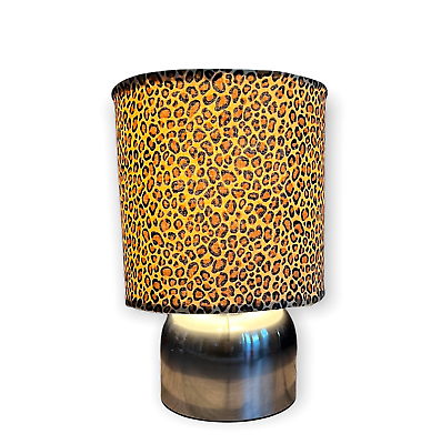 Leopard print Fabric touch lamp 3 settings eBay