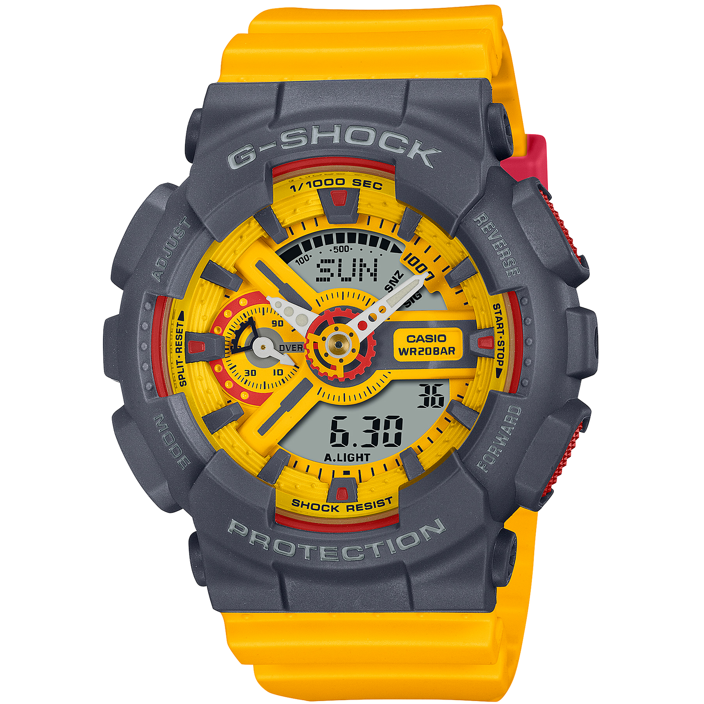 CASIO G-SHOCK GMA-S110Y-9AJF Yellow x Gray 90's Sport Color CASIO G-SHOCK GMA-S110Y-9AJF Yellow x Gray 90's Sport Color