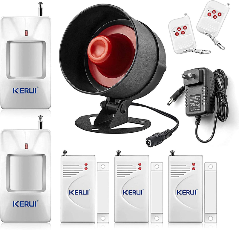 Alarma Para Casa Kit Ventanas De Seguridad Alarmas House Home Inalambrico Sirena