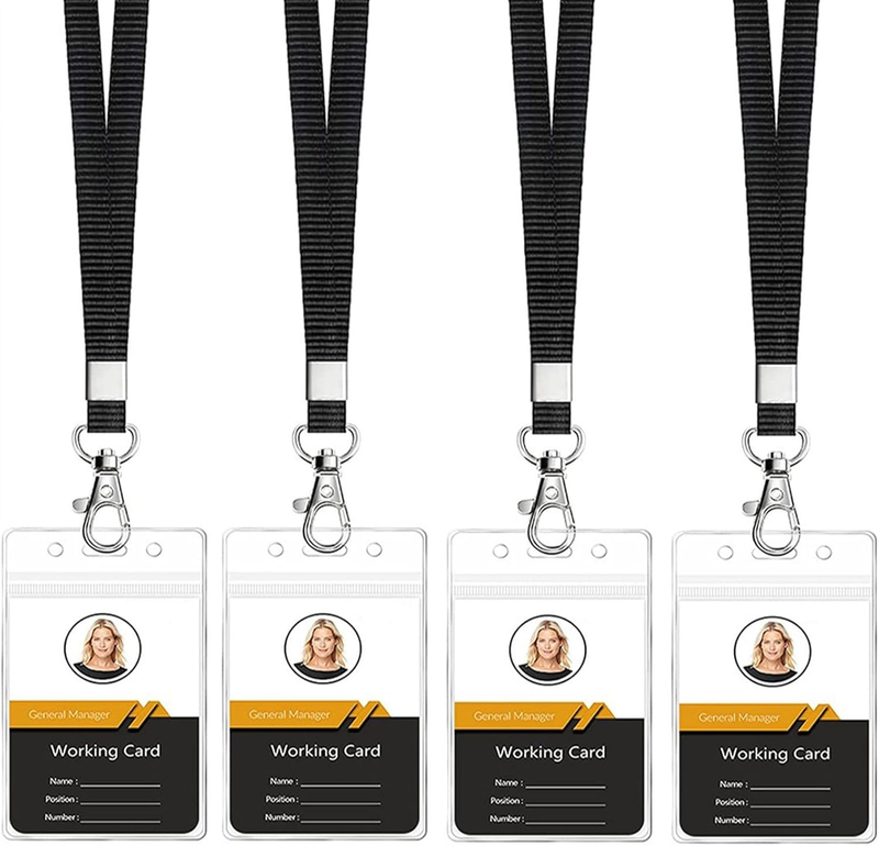 Lanyards for Cruise Ship Cards, Lanyards with Waterproof Extra Thick Plastic Cle