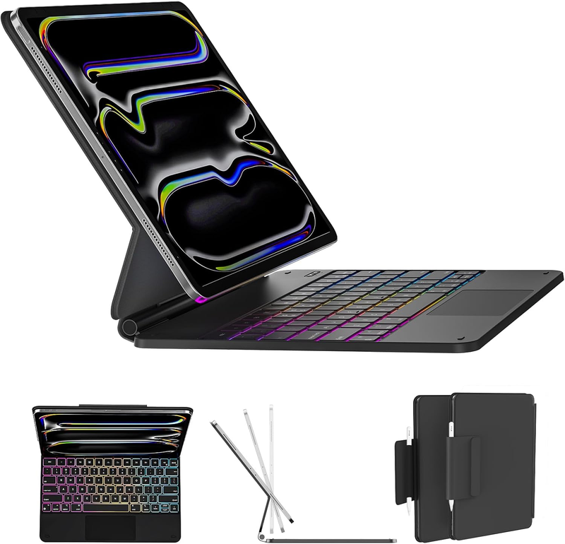 【美品】iPad Pro M4 13 256GB Pencil・キーボード付 Keyboard Case for iPad Pro 13-inch (M4) 2024 with Pencil