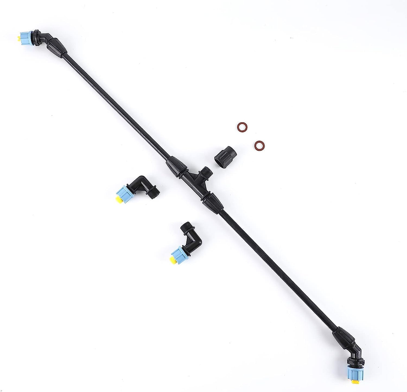 2-Nozzle Poly Boom Wand,Backpack Sprayer Multi Nozzle Spray Holder