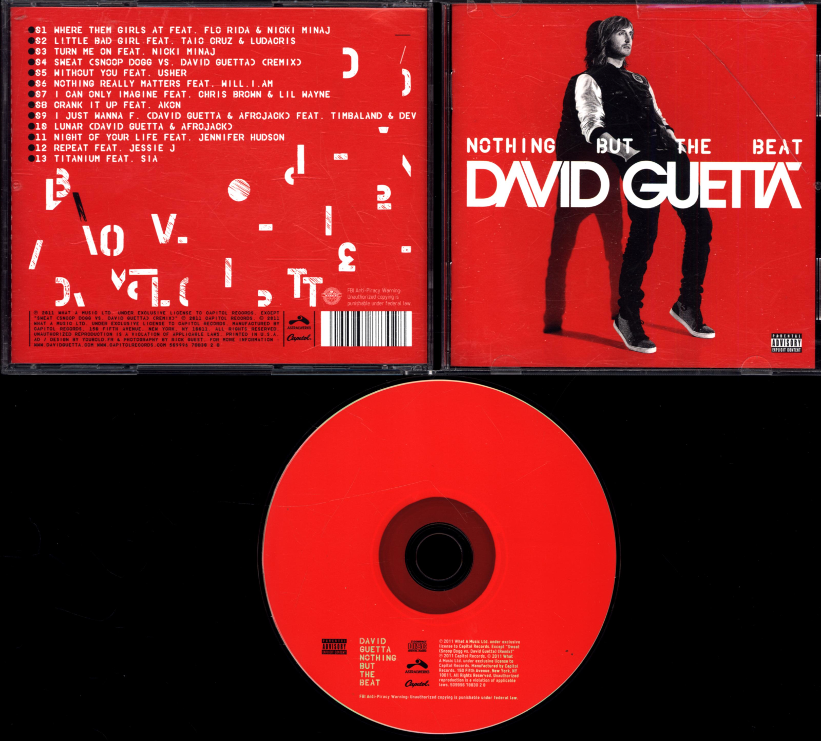 [レコード]David Guetta Nothing But The Beat David Guetta – Nothing But The Beat – 3 x CD (Album, Limited