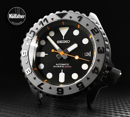 Pre-owned Seiko Skx Mod - You Customize - Watch/parts Included - 2 Yr Warranty