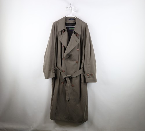 Vintage 90s Chaps Ralph Lauren Mens 44R Microfiber Belted