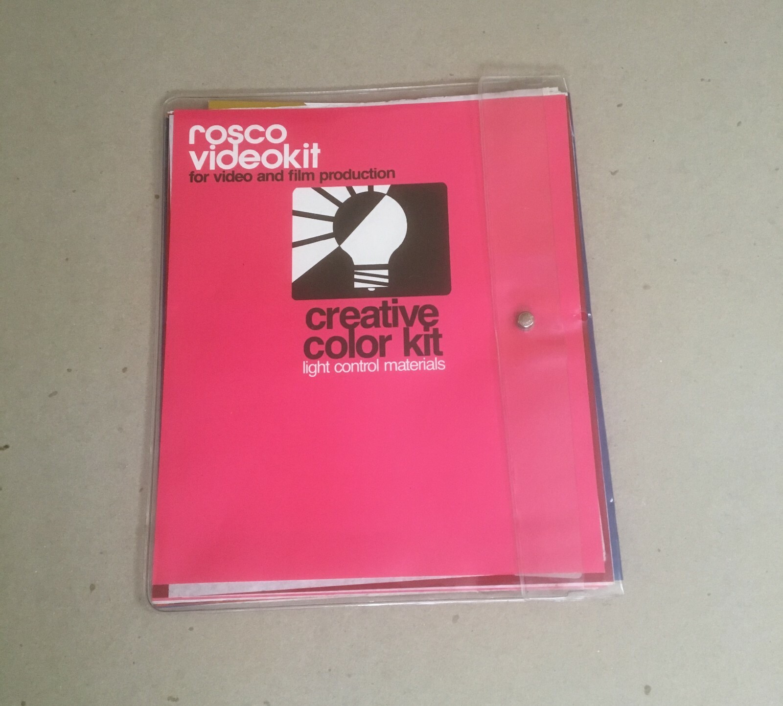 Rosco Videokit Creative Color Kit Light Control Materials Filters Film Video