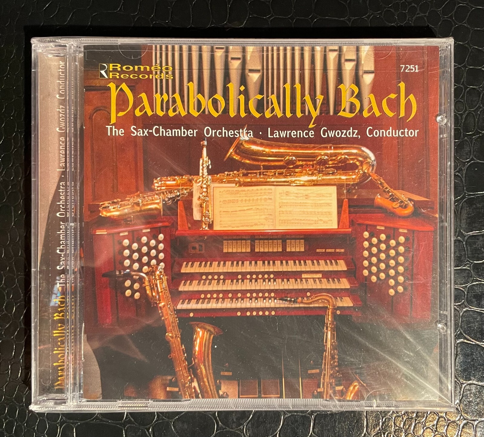 PARABOLICALLY BACH Lawrence Gwozdz SAX-CHAMBER ORCHESTRA