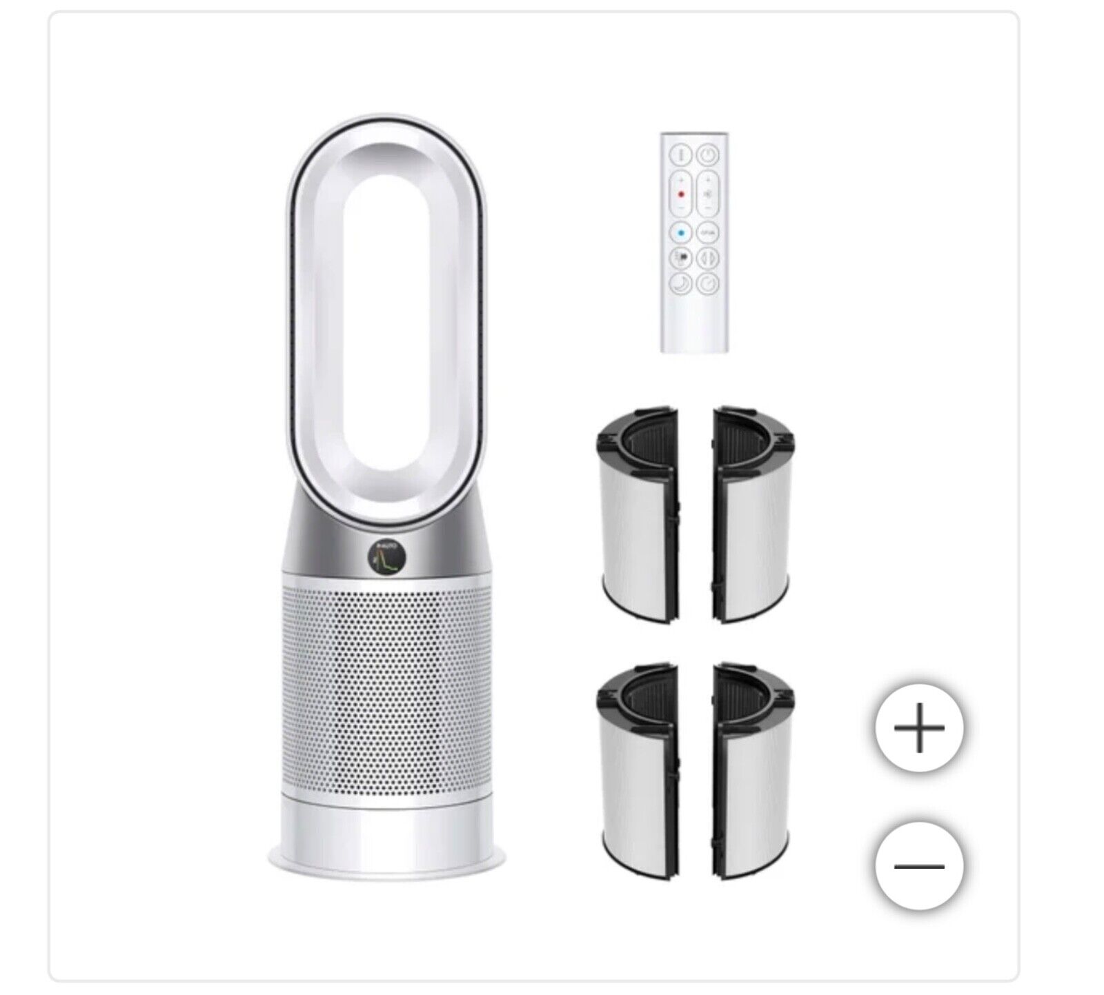 New Dyson Purifier Hot+Cool Purifying Heating Fan HP7C w New Dyson Purifier Hot+Cool Purifying Heating Fan HP7C w