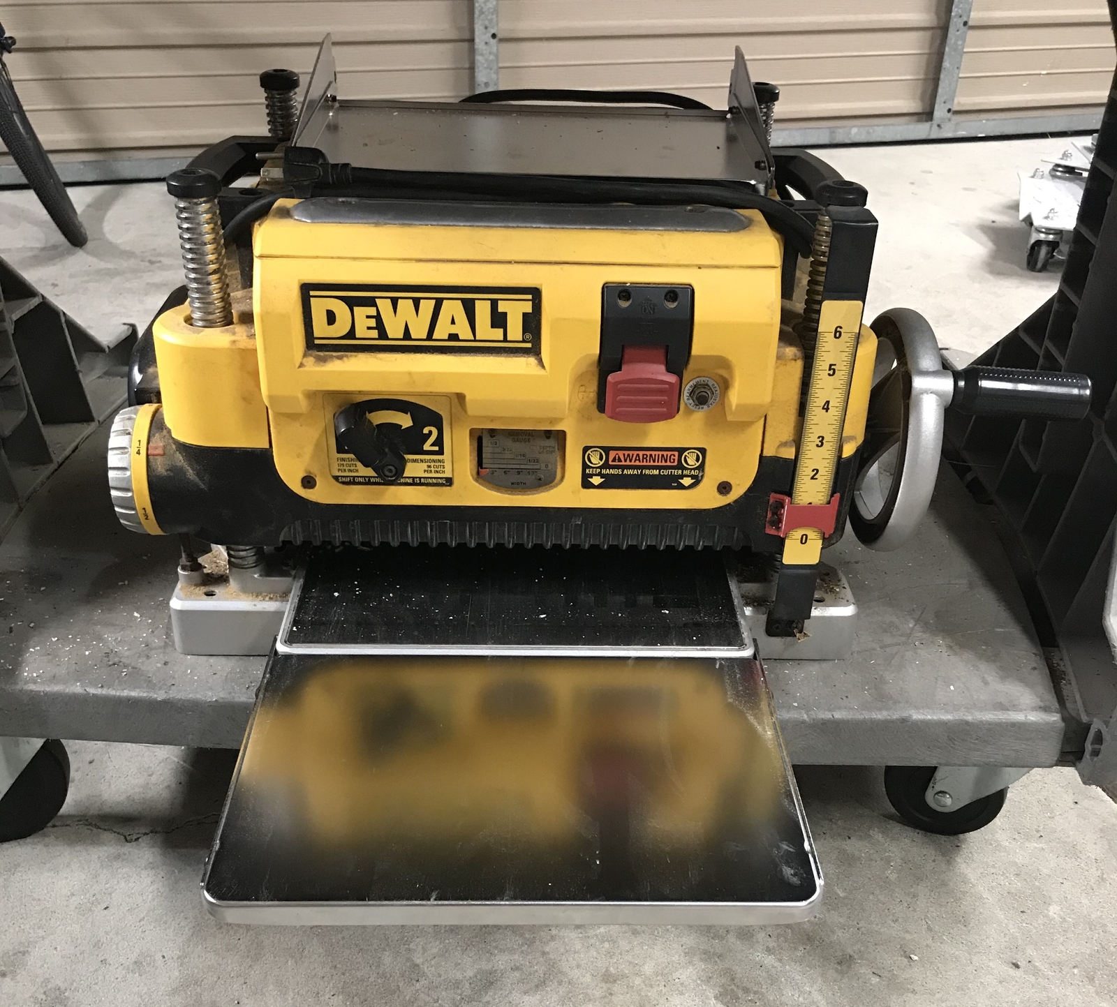 DeWALT DW7351 13" Planer Outfeed Folding Table Tool For DW735 28877374277 eBay