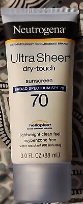 Neutrogena Ultra Sheer Dry-Touch SPF 70 Sunscreen Lotion, 3 fl. oz EXP 08/2024+