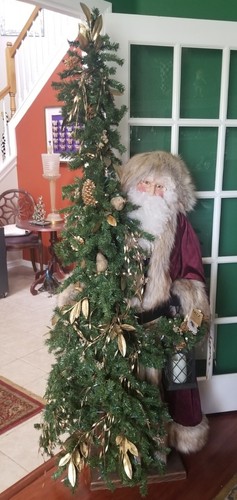 The Dalton House 陶器製クリスマスデコレーション 2001 BROOKS HOME GARDEN ガラス製 クリスマスオーナメント 9点セット
