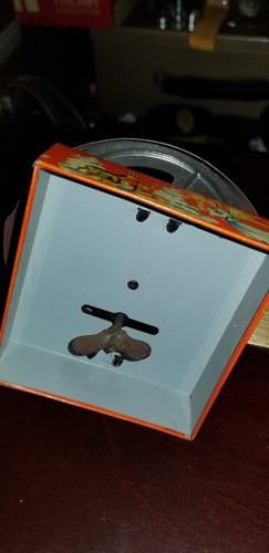 Vintage metal wind up Christmas tree