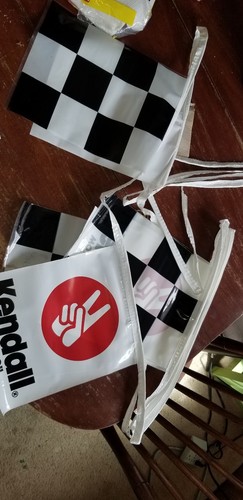 KENDALL MOTOR OIL STREAMERS AUTHENTIC NOS RARE