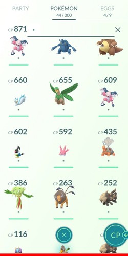 Pokemon Go Account:Mewtwo LegacyMoveset, Regionals, Unowns, other Legendarys