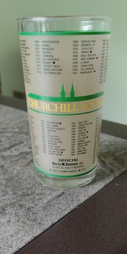 1987 Kentucky Derby glass Derby 113