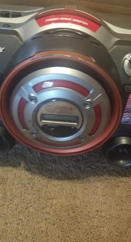 Sony CD Radio Cassette Recorder Power Drive Woofer Boombox CFD-G500