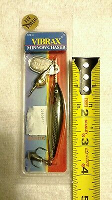 BLUE FOX VIBRAX MINNOW CHASER SPIN 1//2oz Color-FireTigr Item# MC-5FT NIP Spinner