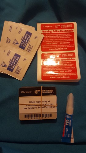 TARGUS ASP40US DEFCON A.R.T. SECURITY PLATE /PRODUCT SOLD IN PACKS OF 10