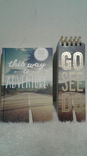 New World Traveler 6 x 8in Hardcover Travel journal with go
