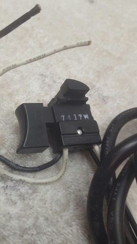 6 FT 16AWG POWER TOOL CORD W/SWITCH 2 WIRE