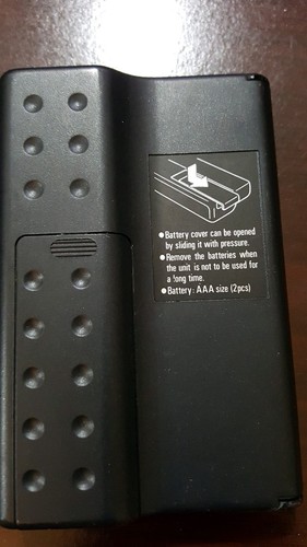 FISHER 77 CAMCORDER REMOTE FCR-60