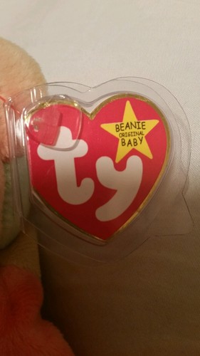 Ty beanie babies peace bear error