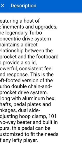 DW Drum Workshop DWCP5002TDL3 Delta II Double Turbo Kick Bass Drum Pedal, Lefty,