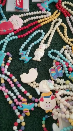 Children's Jewelry Lot Big Lot Pins Necklaces Bracelets