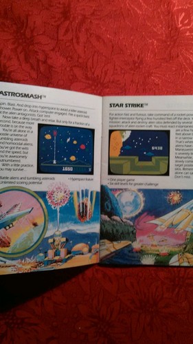 1982 lntellivision game catalog