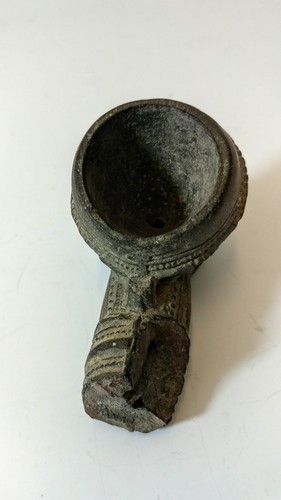 RELIC CIRCA 1732 BURMA BURMESE CARVED PIPE RARE