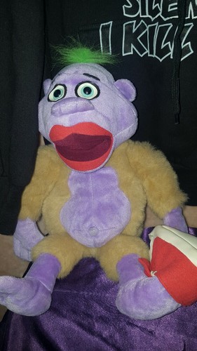 Jeff Dunham lot Ahmed sweatshirt hoodie large adult talking peanut doll comedy