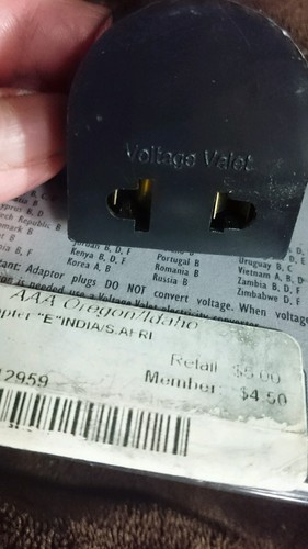 voltage valet E INDIA SOUTH ALFRICA HONG KONG UK IRELAND LOT OF 2