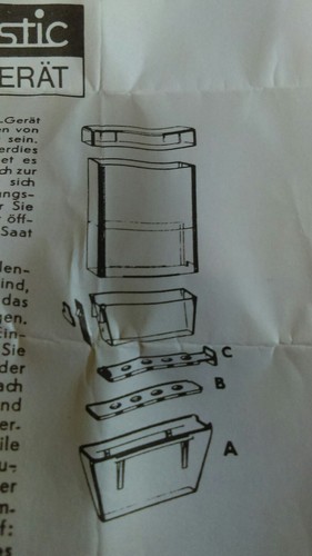 Vintage seed spreader