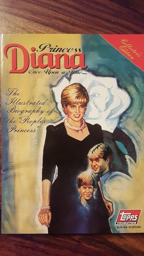Princess Diana once upon a time - Topps tributes Collector's edition