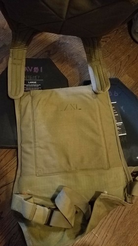 Military grade bullet proof vest Large/XL Used,  and tactical vest