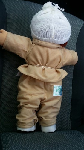 Vintage Cabbage Patch Doll complete w/out fit chuck wyatt papers 1983